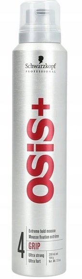 SCHWARZKOPF OSIS+ GRIP Extreme BARDZO MOCNA PIANKA Do Włosów 200ml