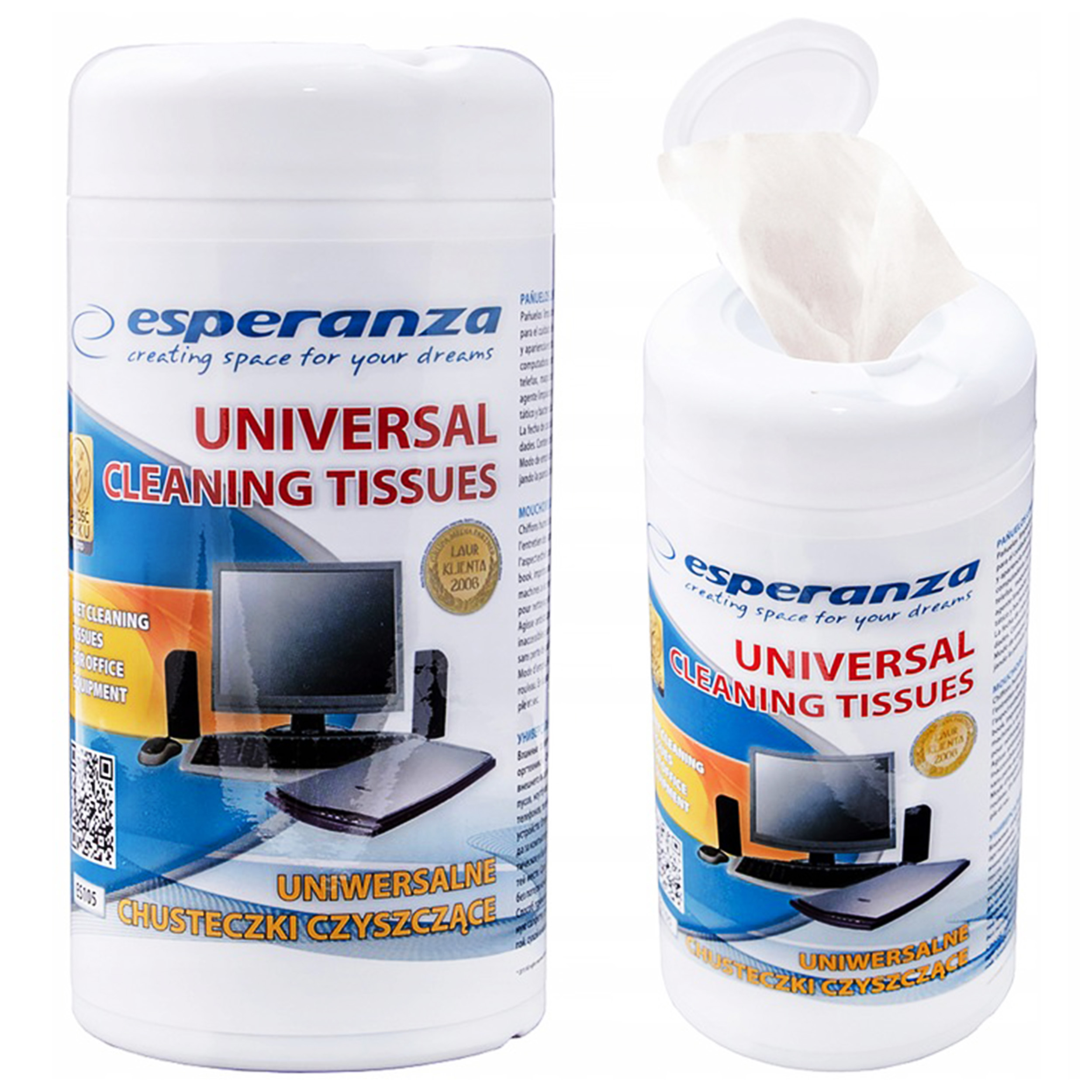 

Chusteczki Do Ekranu Czyszczące Uniwersalne LCD