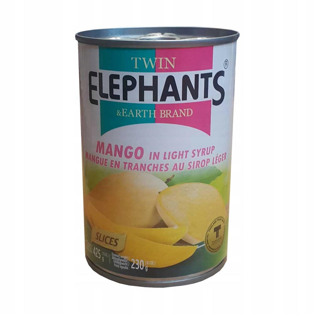

[ko] Mango plasterki w syropie Twin Elephant 425g