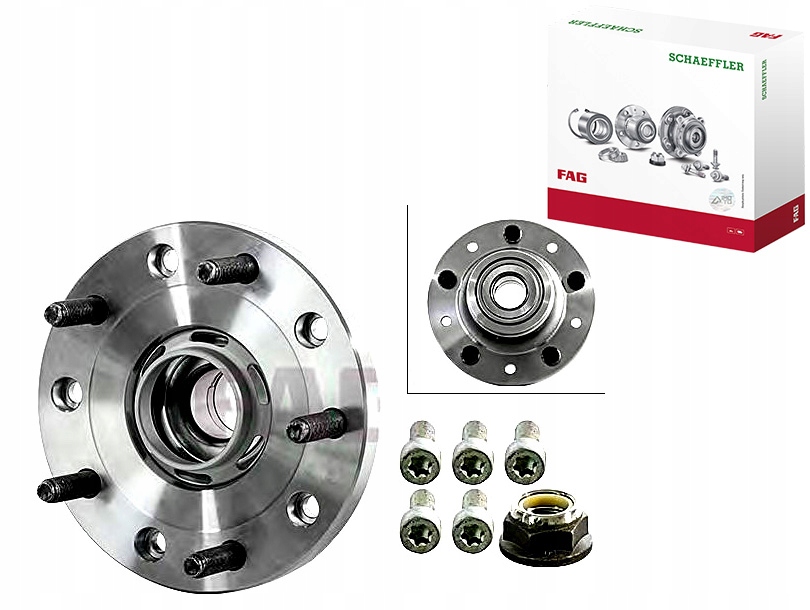 Ložisko Kola Ford Zadní Transit 12- 2,2TDCI Fag Asistent Kolize #34