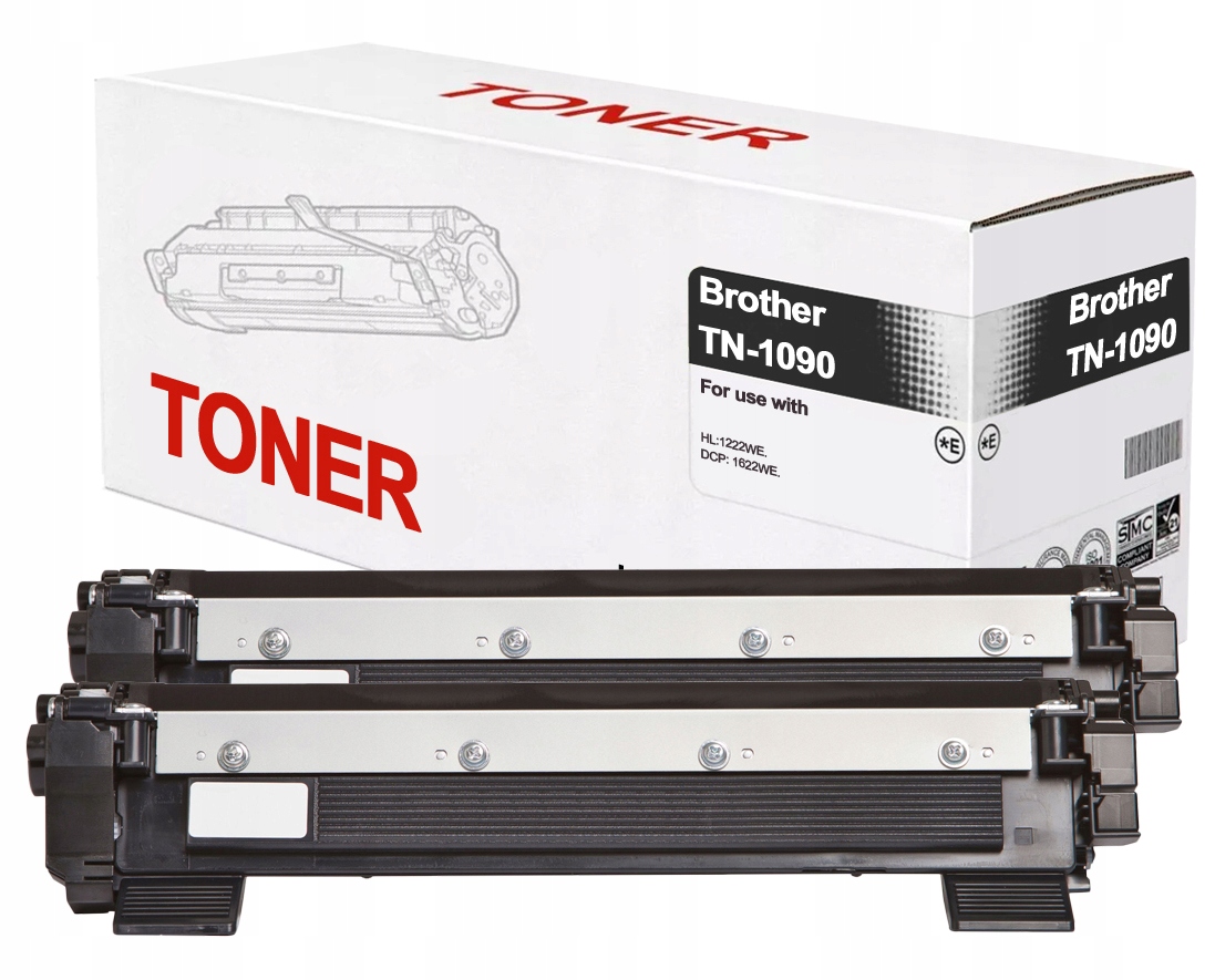 

2X Toner Do Brother TN-1090 DCP-1622WE HL-1222WE
