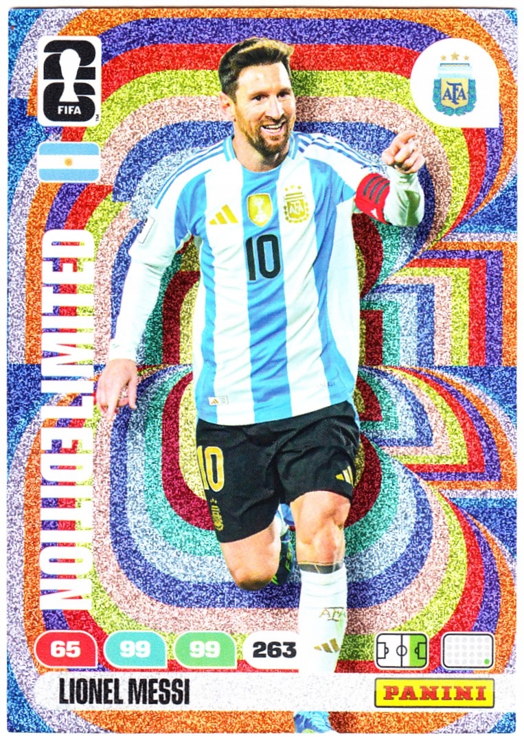 Panini Fifa World Cup 2026 Limited Edition Lionel Messi