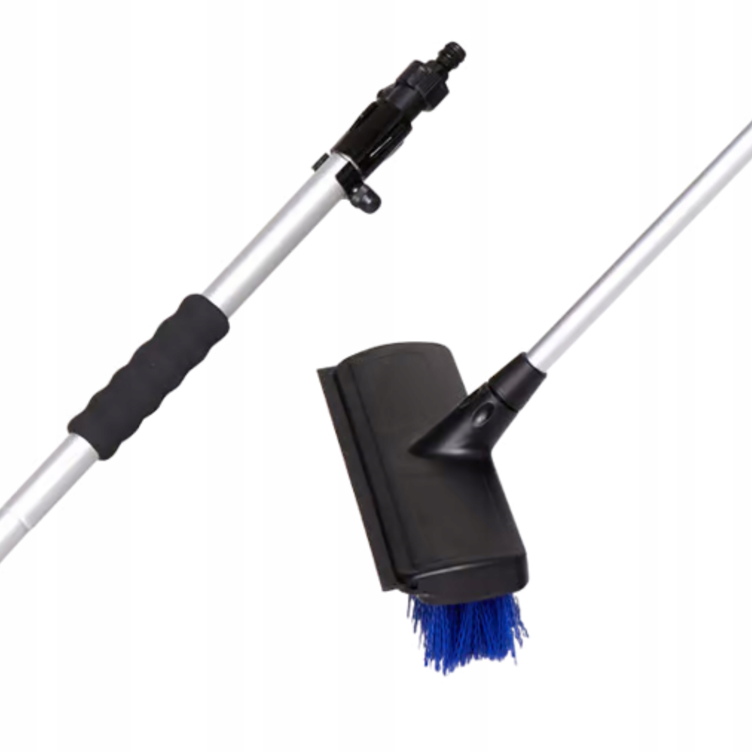 SZCZOTKA TELESKOPOWA DO MYCIA SAMOCHODU 1,6 m + Rękawica + Szampon ADBL Producent ZD