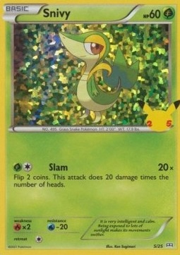 Karta MCD25 Snivy holo 5/25