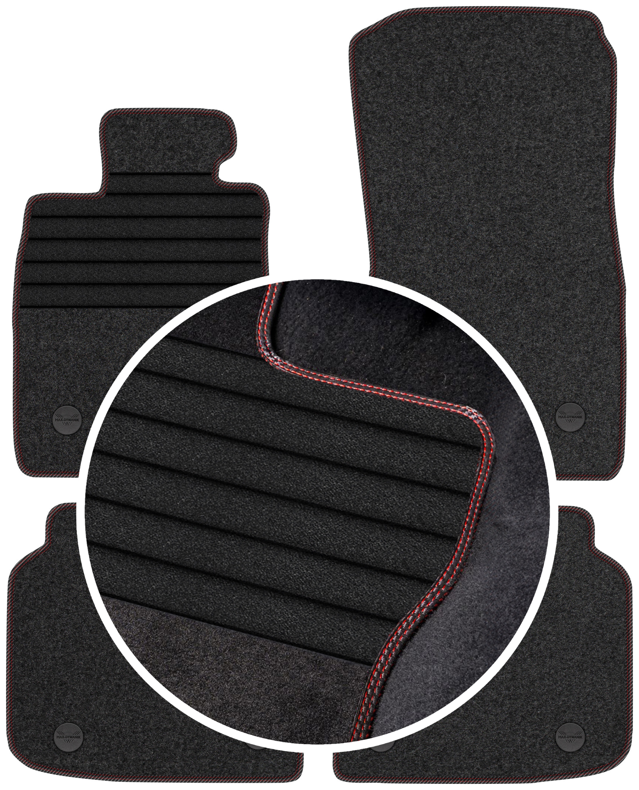 Bmw s7 F02 Long 2008-2015 Velurové stěrače do auta