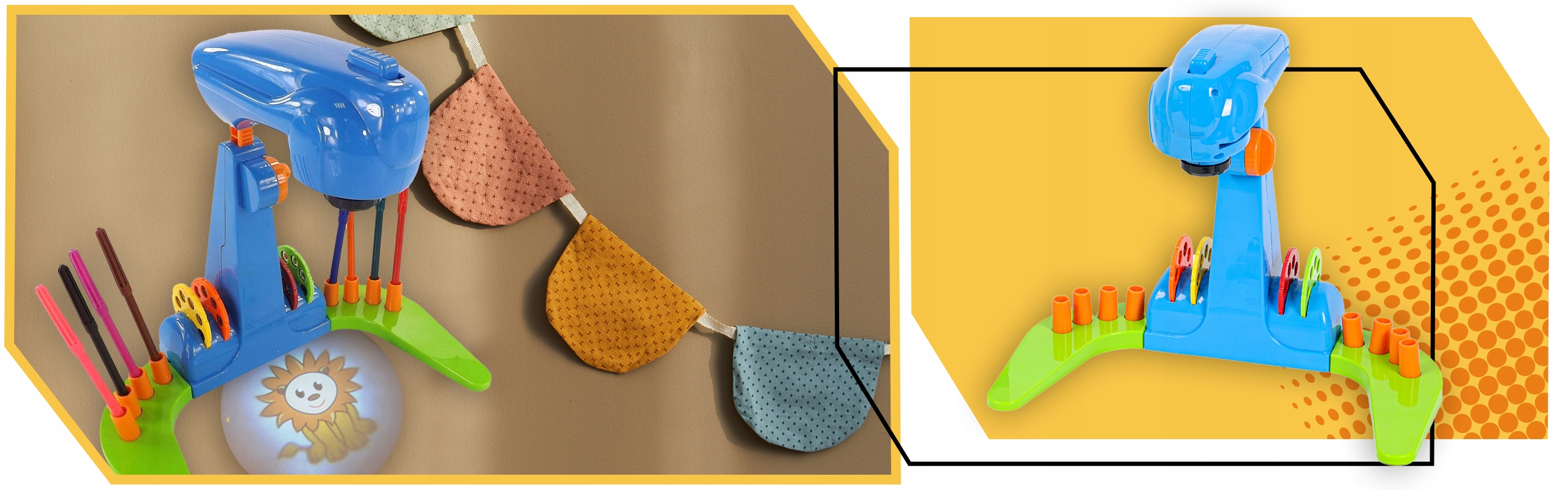 Projektor Rzutnik do Nauki Rysowania ze Slajdami Regulowany Podświetlany EAN (GTIN) 5908222237196