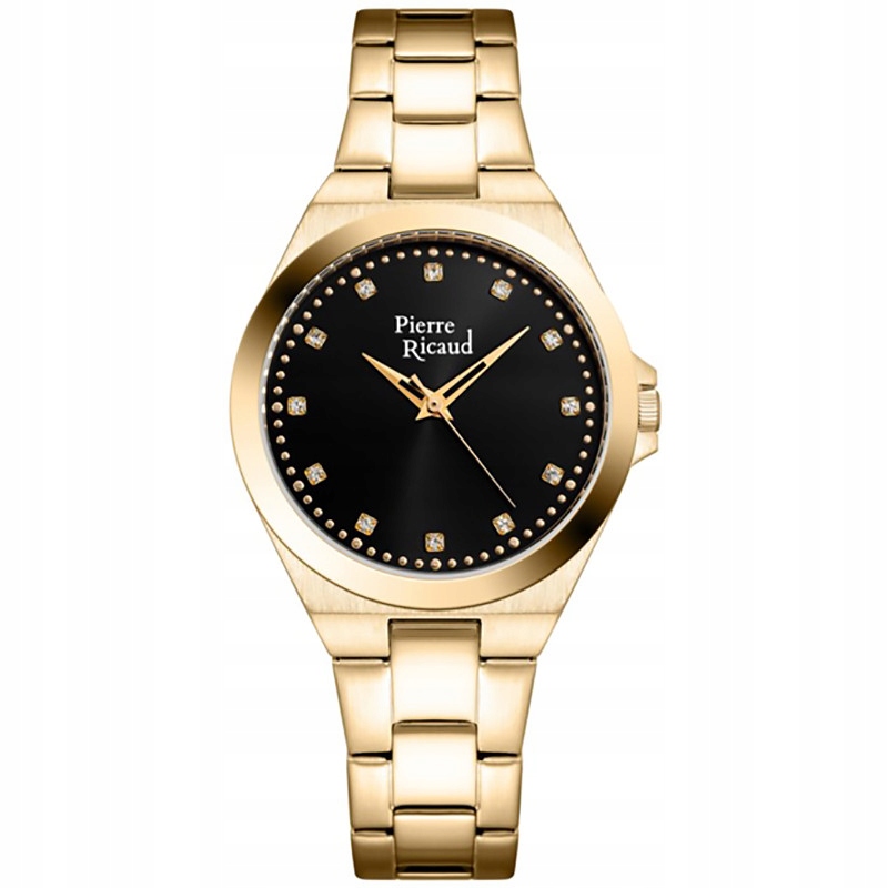 Dámské hodinky Pierre Ricaud P23009.1144Q Zirkony zlaté