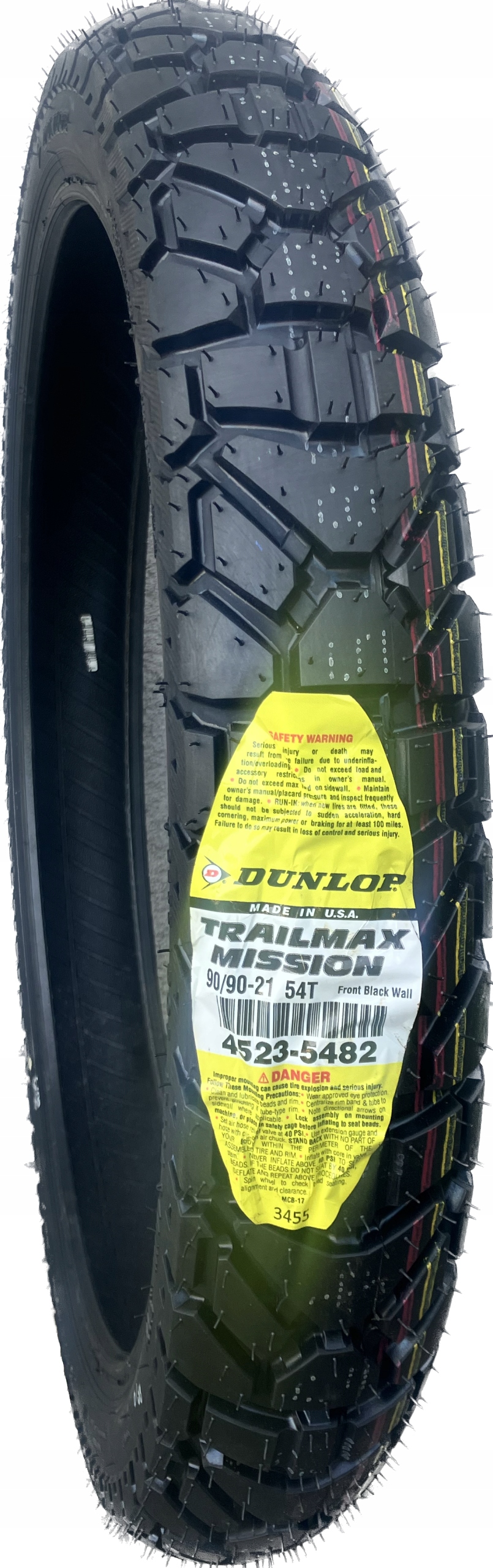 

Dunlop Trailmax Mission M+s 90/90-21 54T M/C Tl