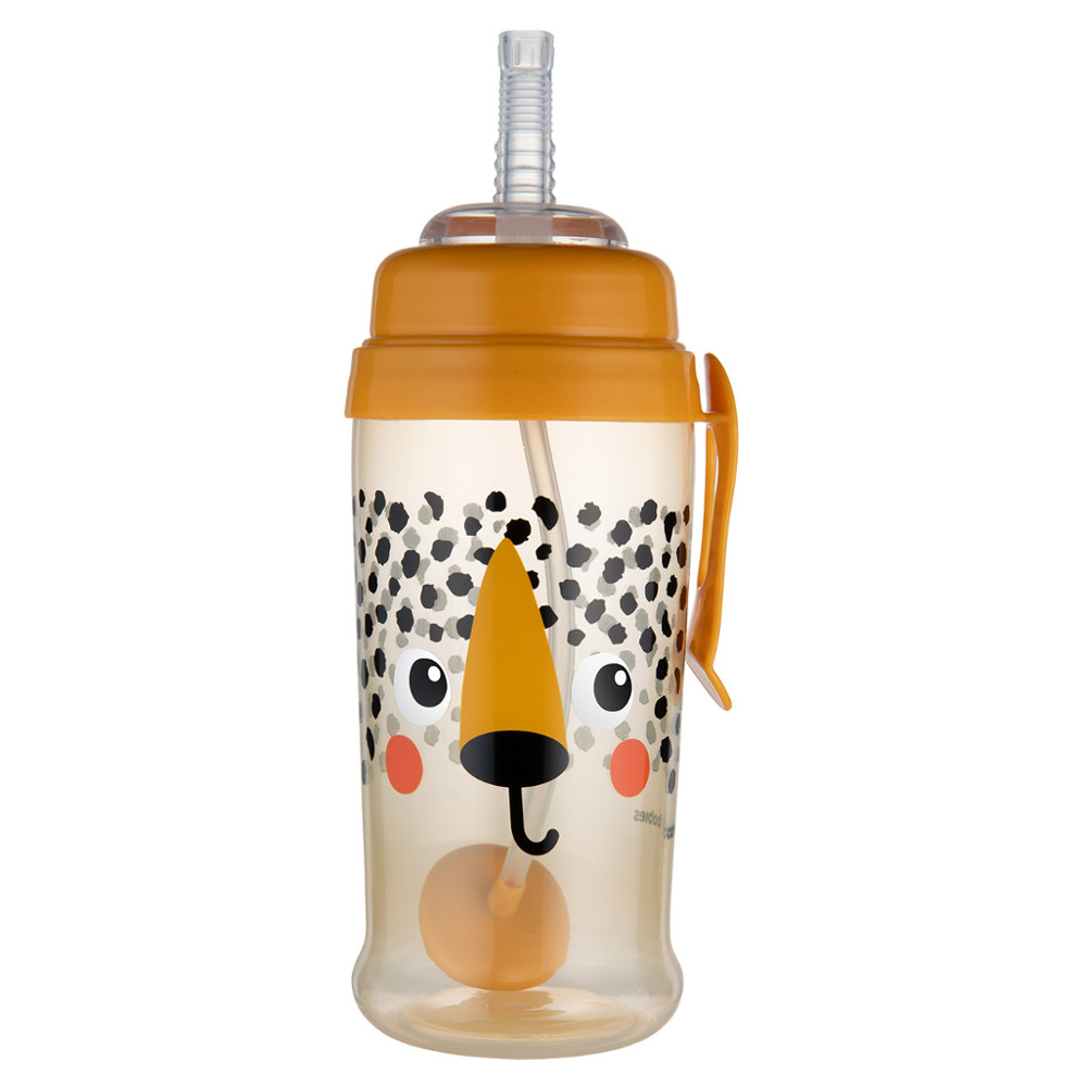 CANPOL KULACS 350 ML-ES BÖGRE SZILIKON SZÍVÓSZÁLLAL