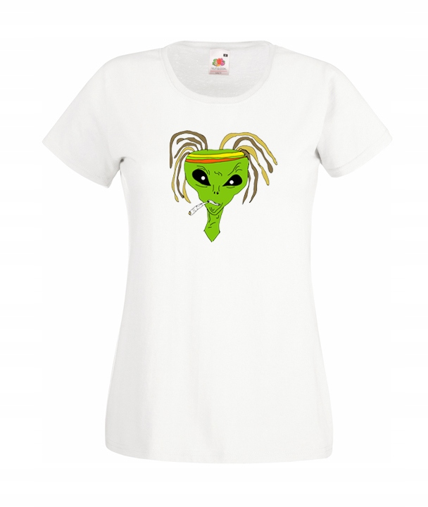 

Xs Koszulka Damska Alien Drug Dealer Śmieszne