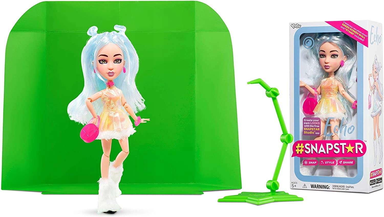 TM TOYS LALKA SNAP STAR Snapstar ECHO Aplikacja Kod producenta YL30001