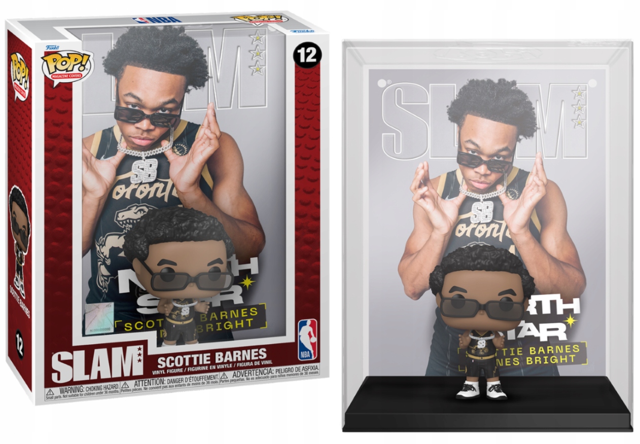 Funko Pop! Cover Slam Nba 12 – Scottie Barnes Mt
