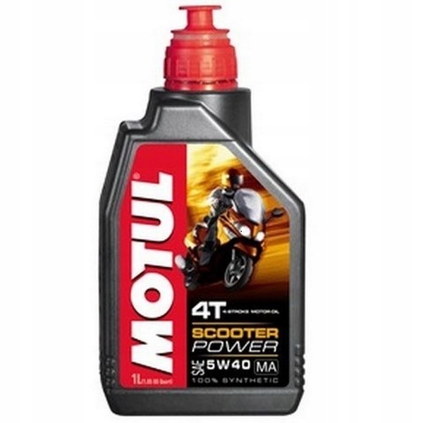 

Motul Scooter Power 4T 5W40 Ma olej do skuterów 1L