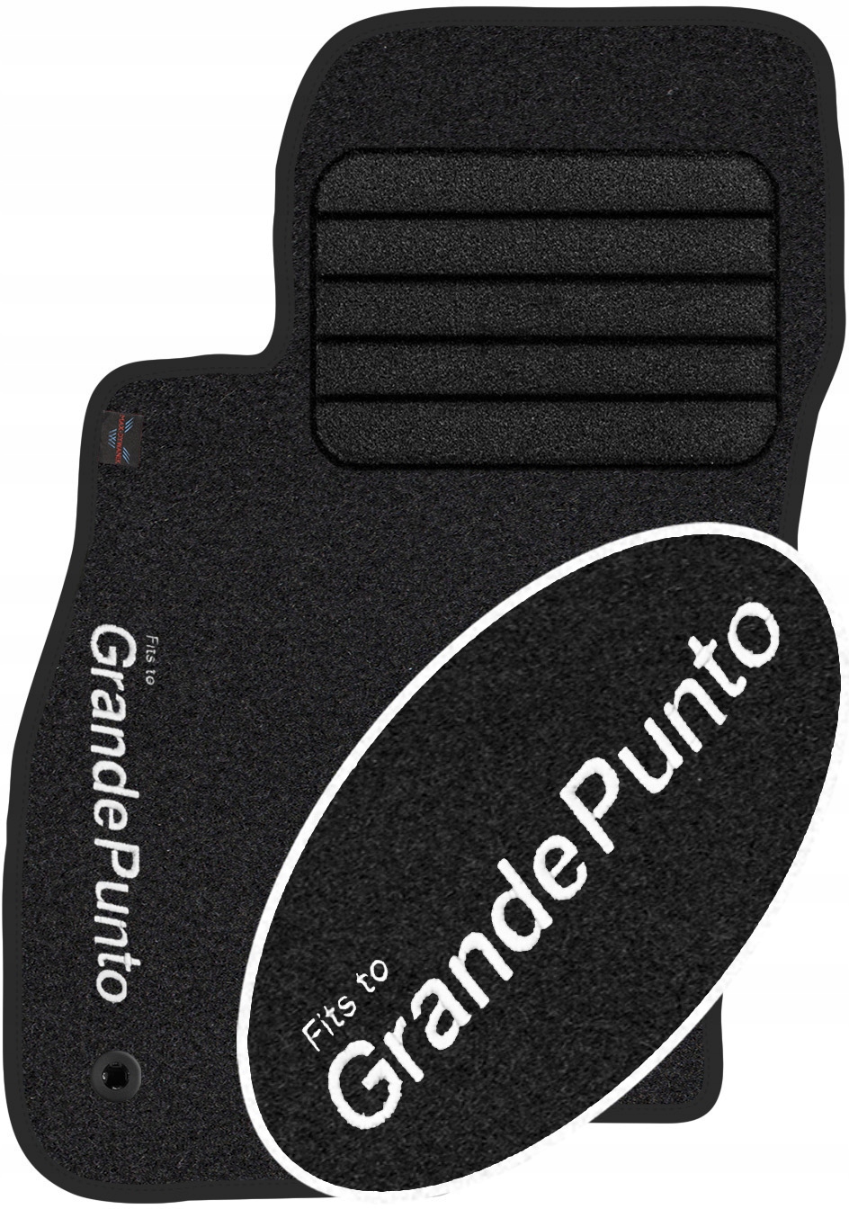 

Fiat Grande Punto 2005-2009 Dywanik z Haftem