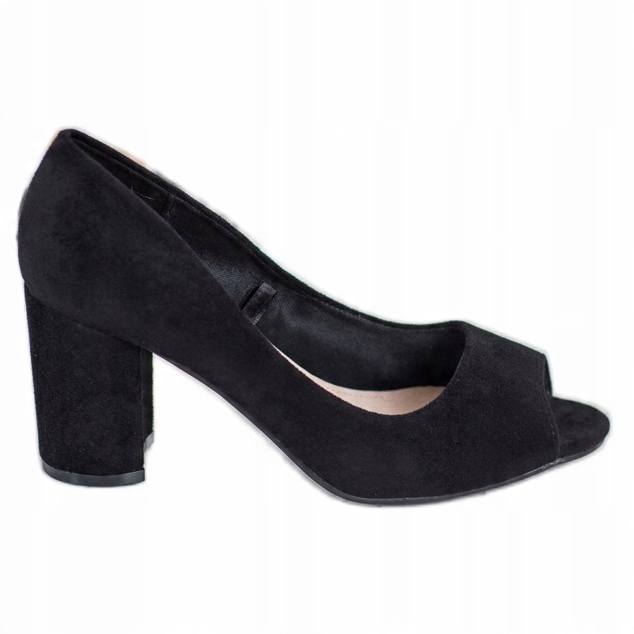 

Czarne Czółenka Open Toe Vinceza r.37