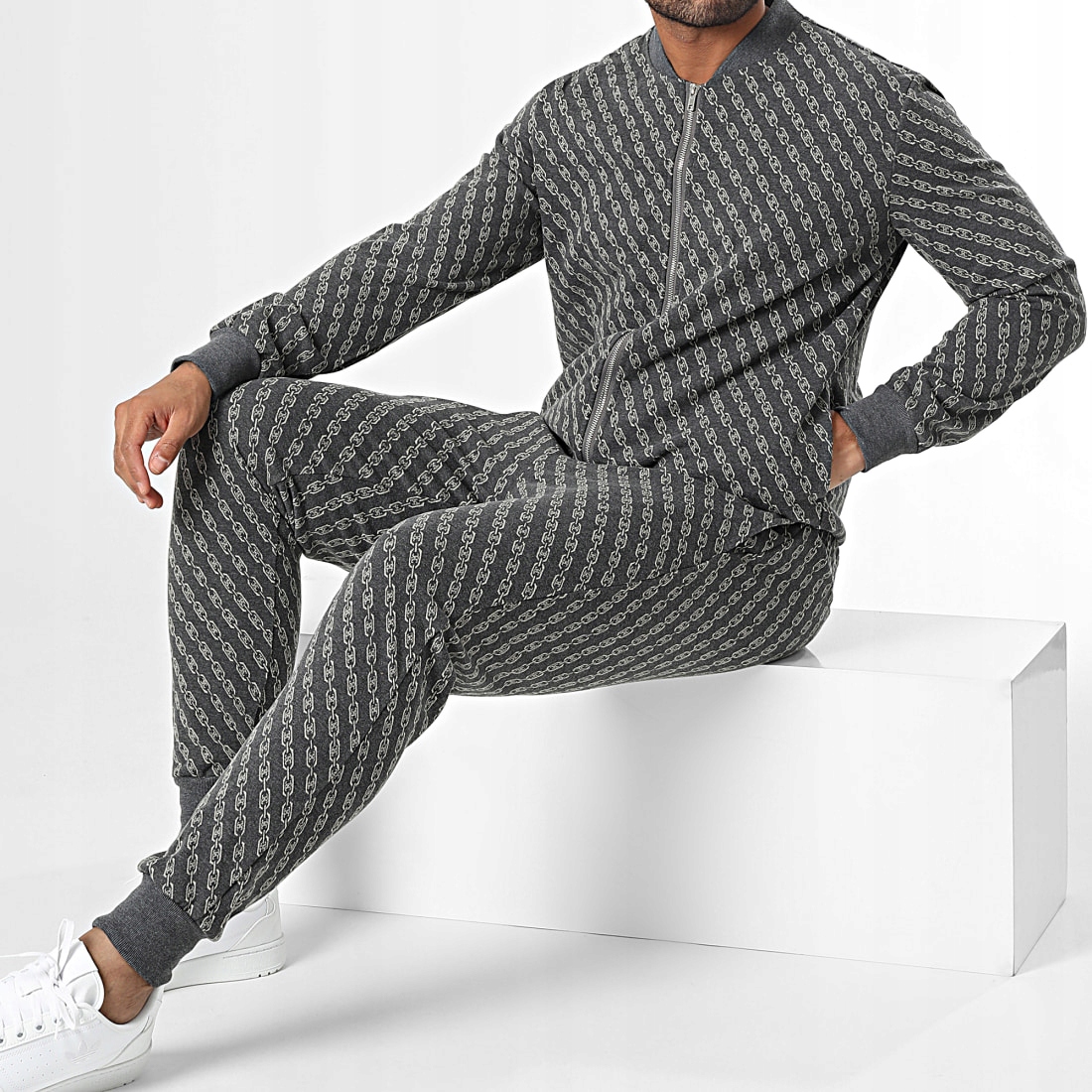 Tepláková Souprava Kalhoty Mikina Athletic Baseballová bunda na zip