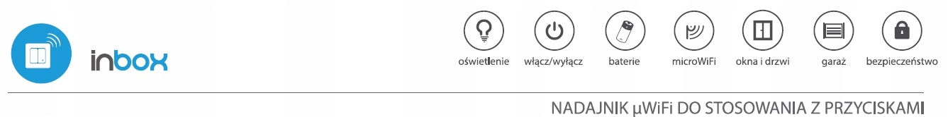 BleBox inBox inteligentny przycisk WiFi Kod producenta inBox