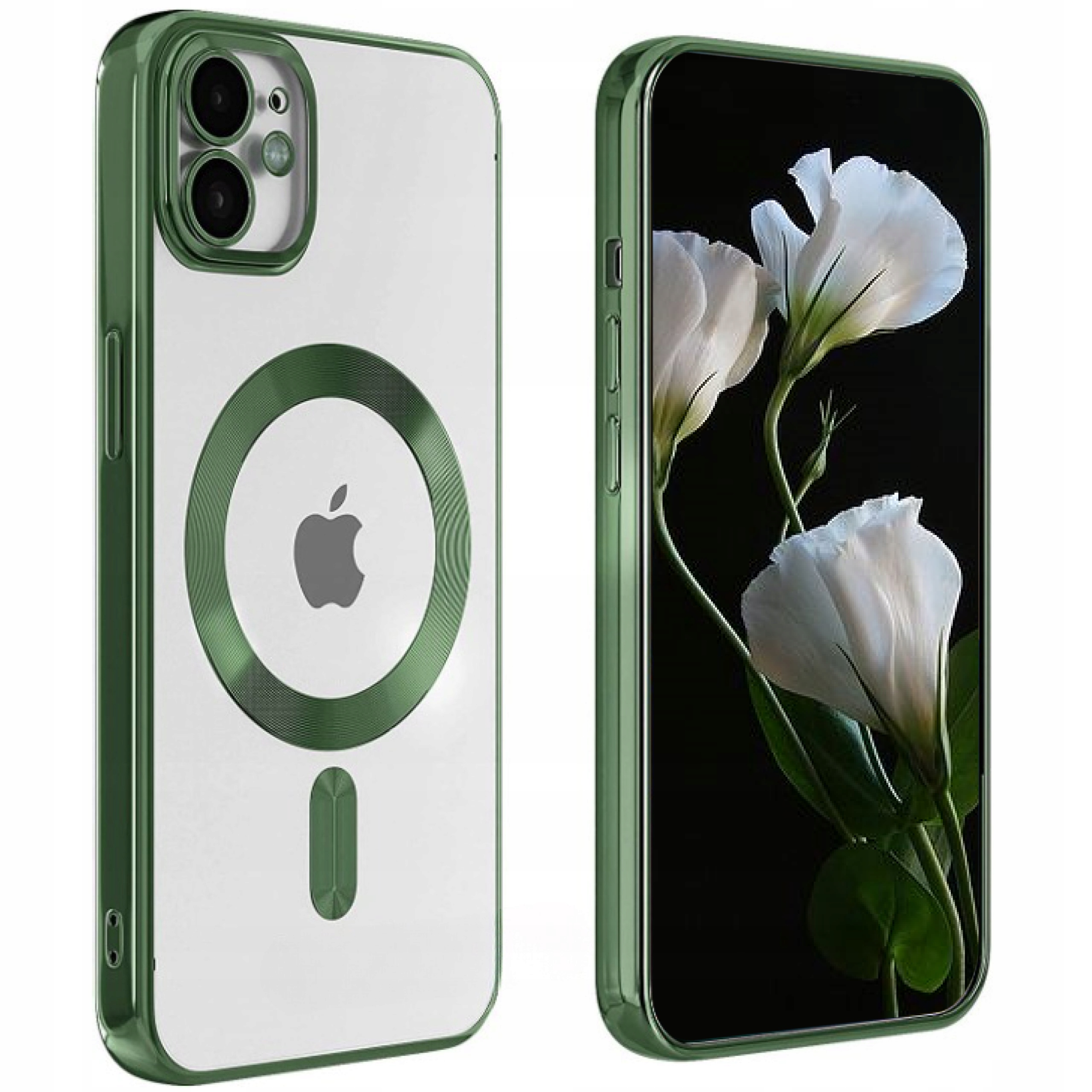 

Etui Do Iphone 12 Mini Ciemny Zielony Magsafe