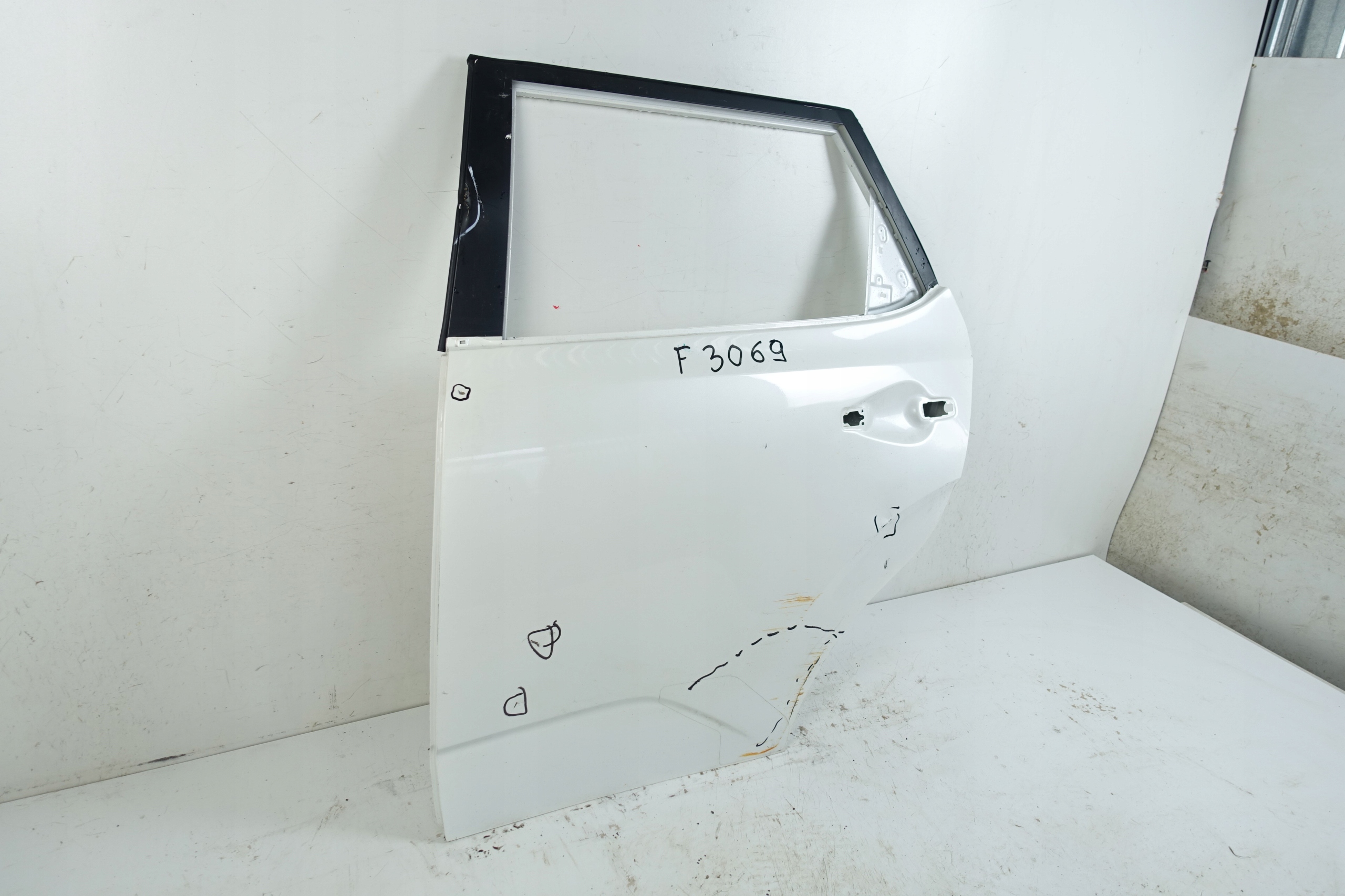 KIA SOUL III 2019- door rear. left rear part