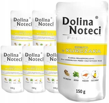 

Dolina Noteci Bogata w kurczaka 10x150g