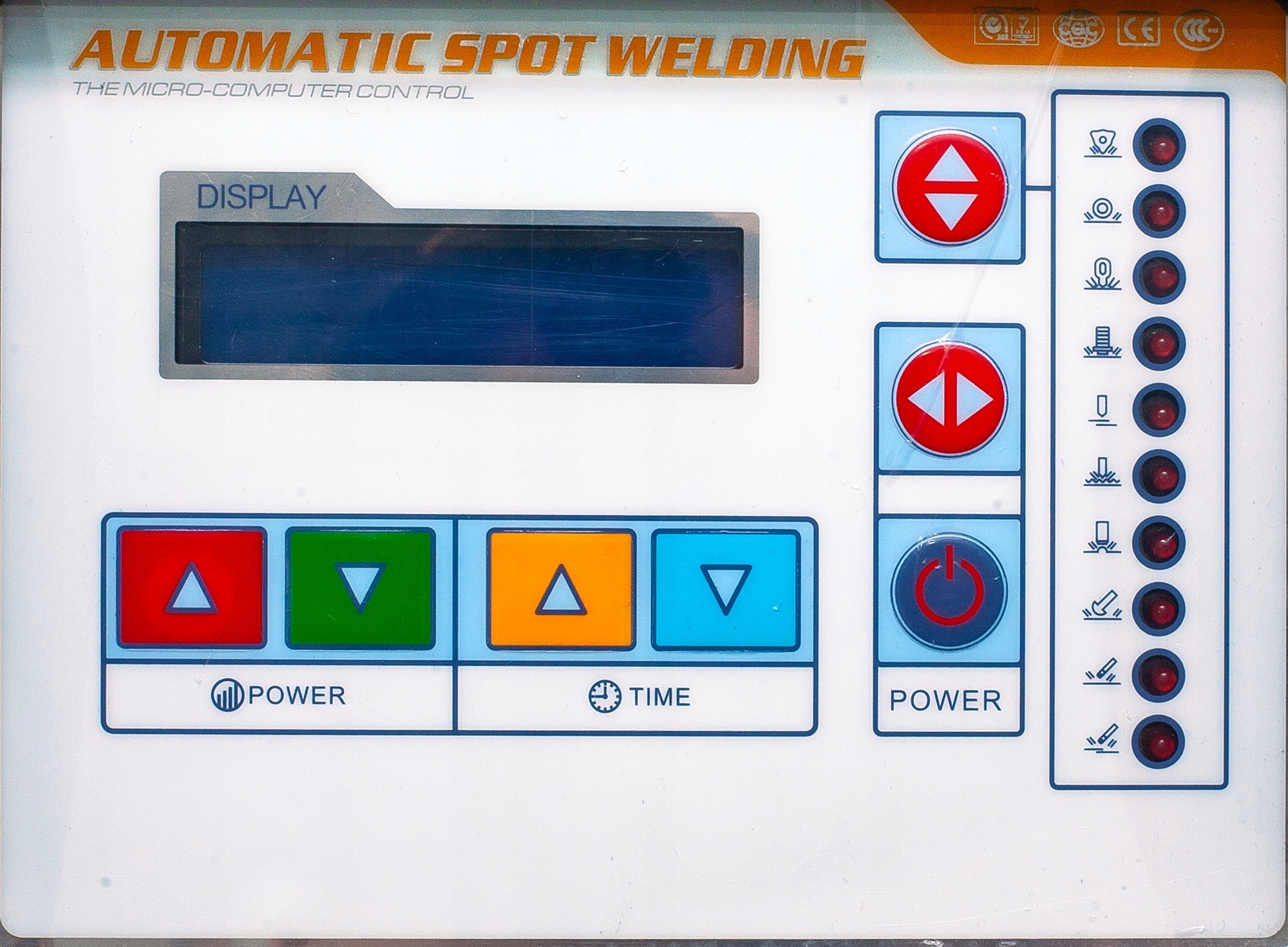SPOTTER ZGRZEWARKA SPOT DO WGNIECEN WELDMAN 4500 Weight with packaging 20 kg