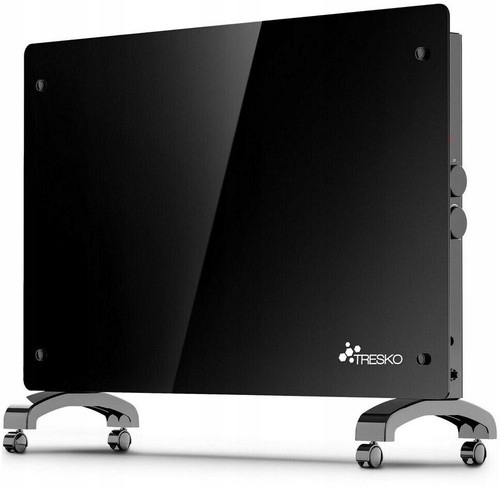 Skleněný konvektorový ohřívač Tresko 1500 W