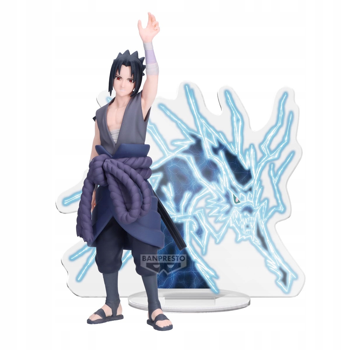 Naruto Shippuden Sasuke Uchiha Figurka Panel Spectacle 13 cm