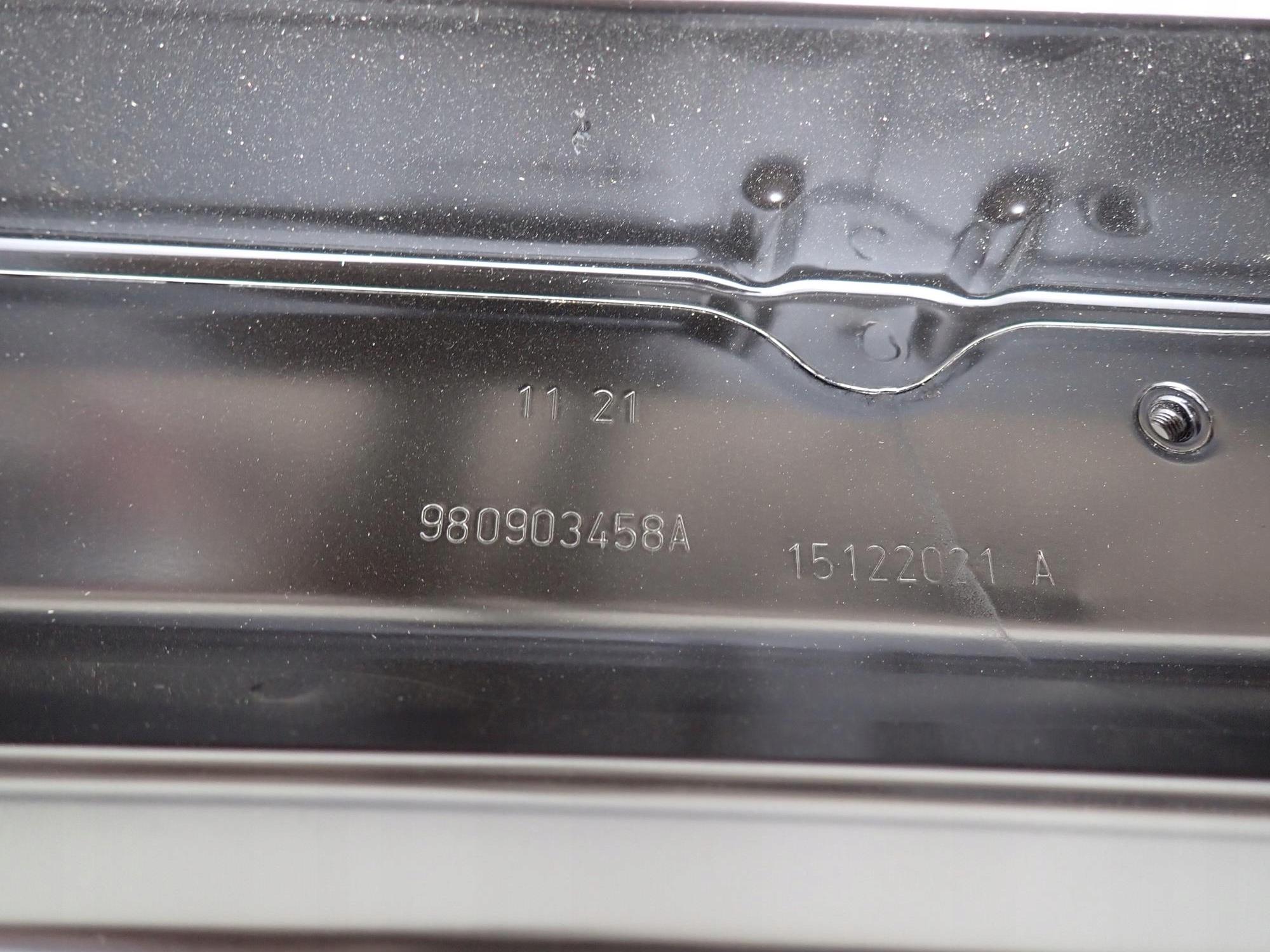 TOYOTA PROACE II 2 16-> side pillar BOK fender right rear part