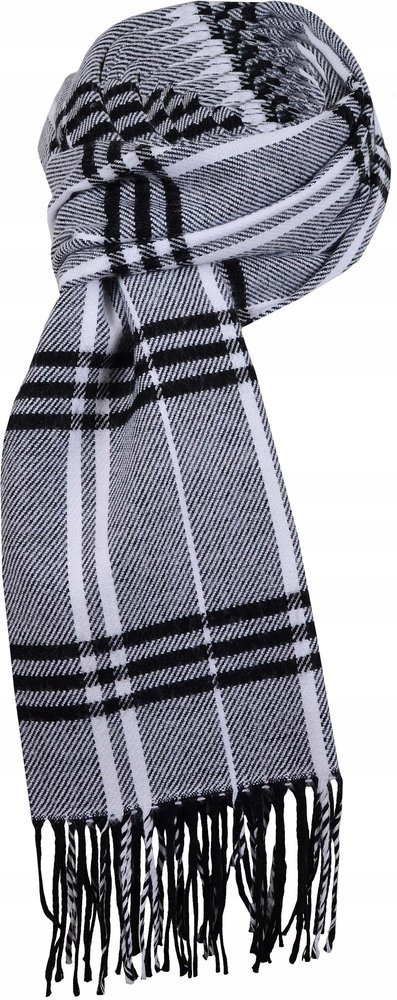 

Szal Szalik Kratka Krata Szary