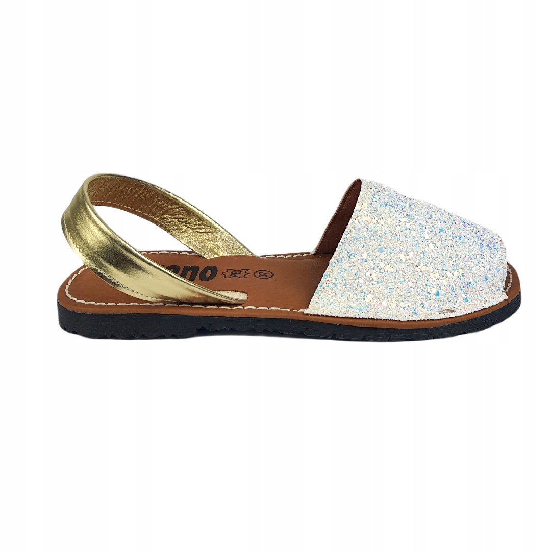 Dámské sandály Verano 2275 Glinter Nieve 37, bílá barva