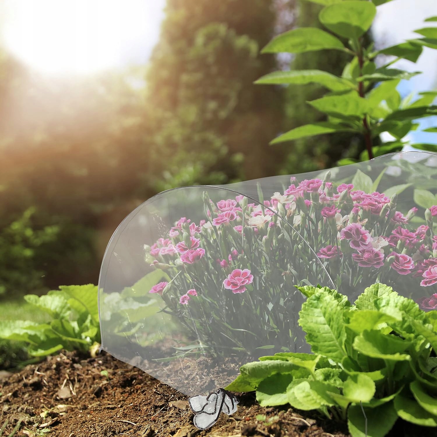 TUNEL ROŚLINNY FOLIAK TUNEL DO ROŚLIN Z ŁUKAMI 370cm x 58,5cm x 43cm Kod producenta TUNEL DO ROŚLIN 370cm x 58,5cm x 43cm