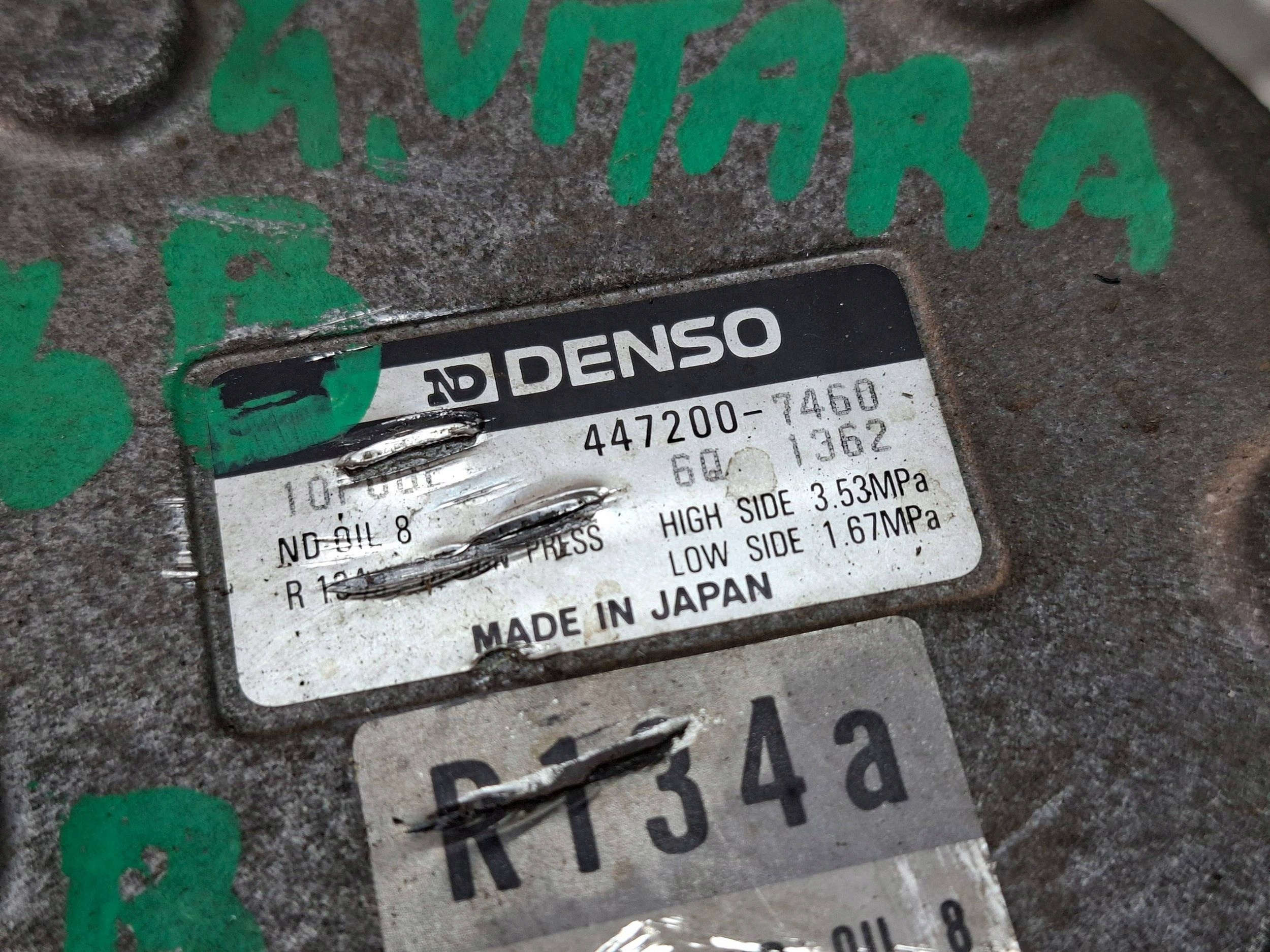 Klimakompressor klimaanlage SUZUKI SAMURAI 98-04 1.3i 447200-7460