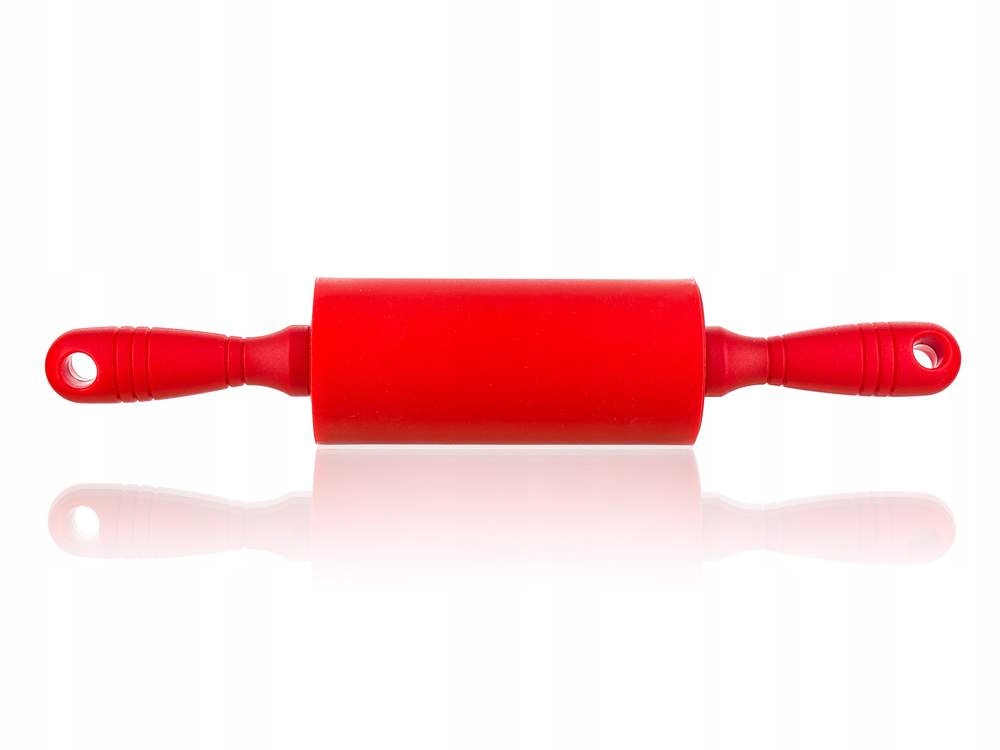 WAŁEK DO CIASTA SILIKONOWY Culinaria Red 23cm