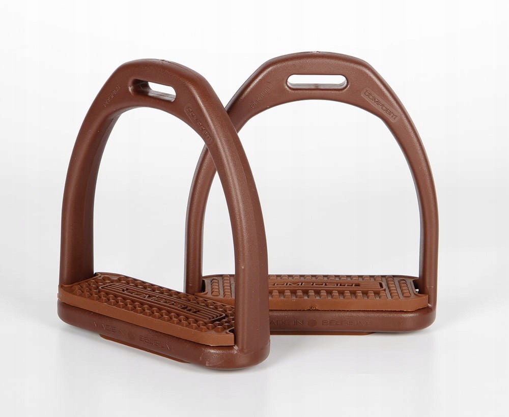 Strzemiona Compositi Profile plastikowe lekkie antypoślizgowe brązowe 12