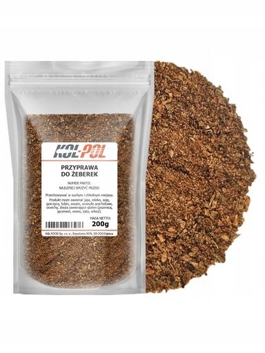 Levně 5 x Koření Na Žebírka 200 g Aromatická směs bylinek pro grilování Kol-Pol