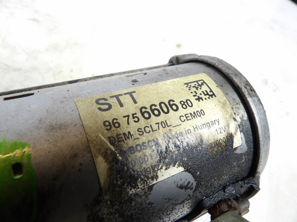 PEUGEOT 308 T9 II 1.6BLUEHDI starter 9675660680