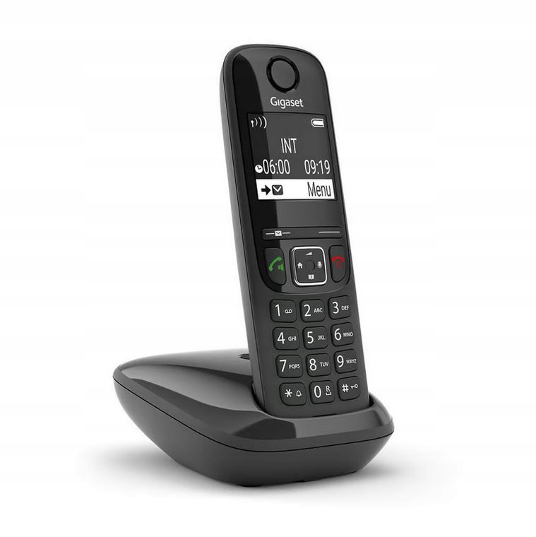 Telefon bezprzewodowy Siemens Gigaset Dect AS690 czarny