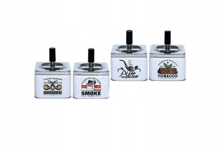 

Popielniczka Automatyczna Obrotowa Metalowa MIX Wz