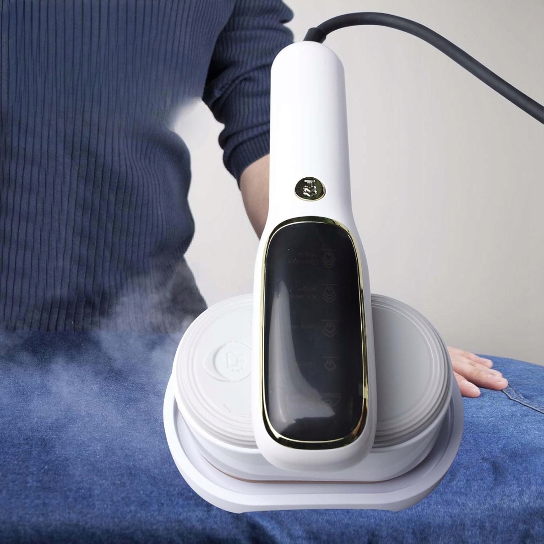 STEAMER 1000W Przenośna Parownica Do Ubrań 2w1 Zbiornik 100ml — miniatura 10