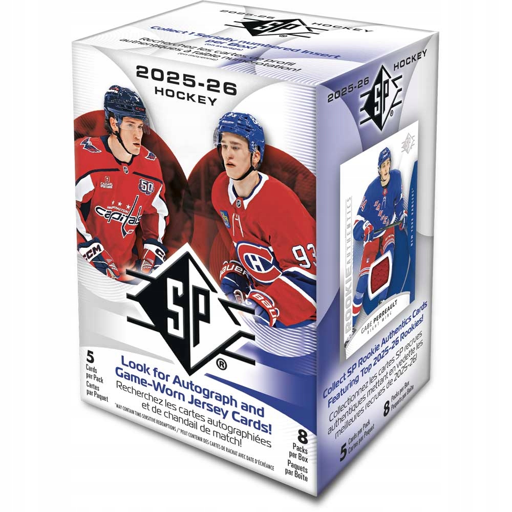 Karty Nhl Upper Deck Sp 2025/26 Blaster Box