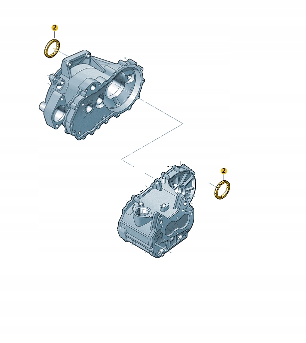 ASO VW USZCZELNIACZ SIMERING SKRZYNI 48x62x8 Numer katalogowy części 02J409189E