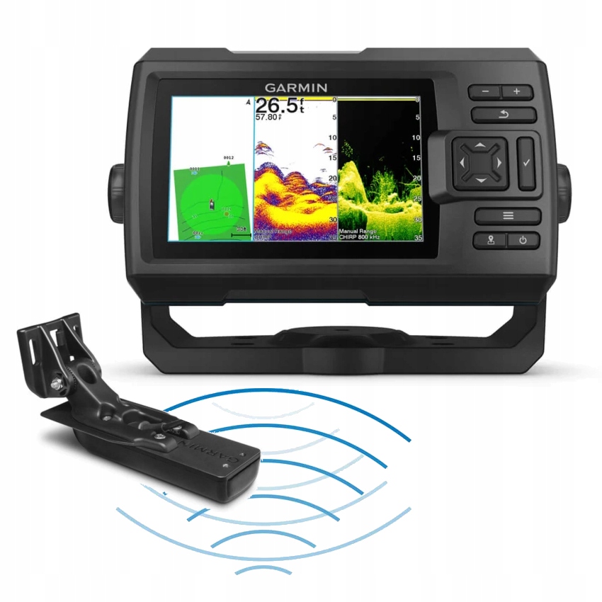 echosonda Garmin Striker Vivid 5cv z przetwornikiem GT20-TM