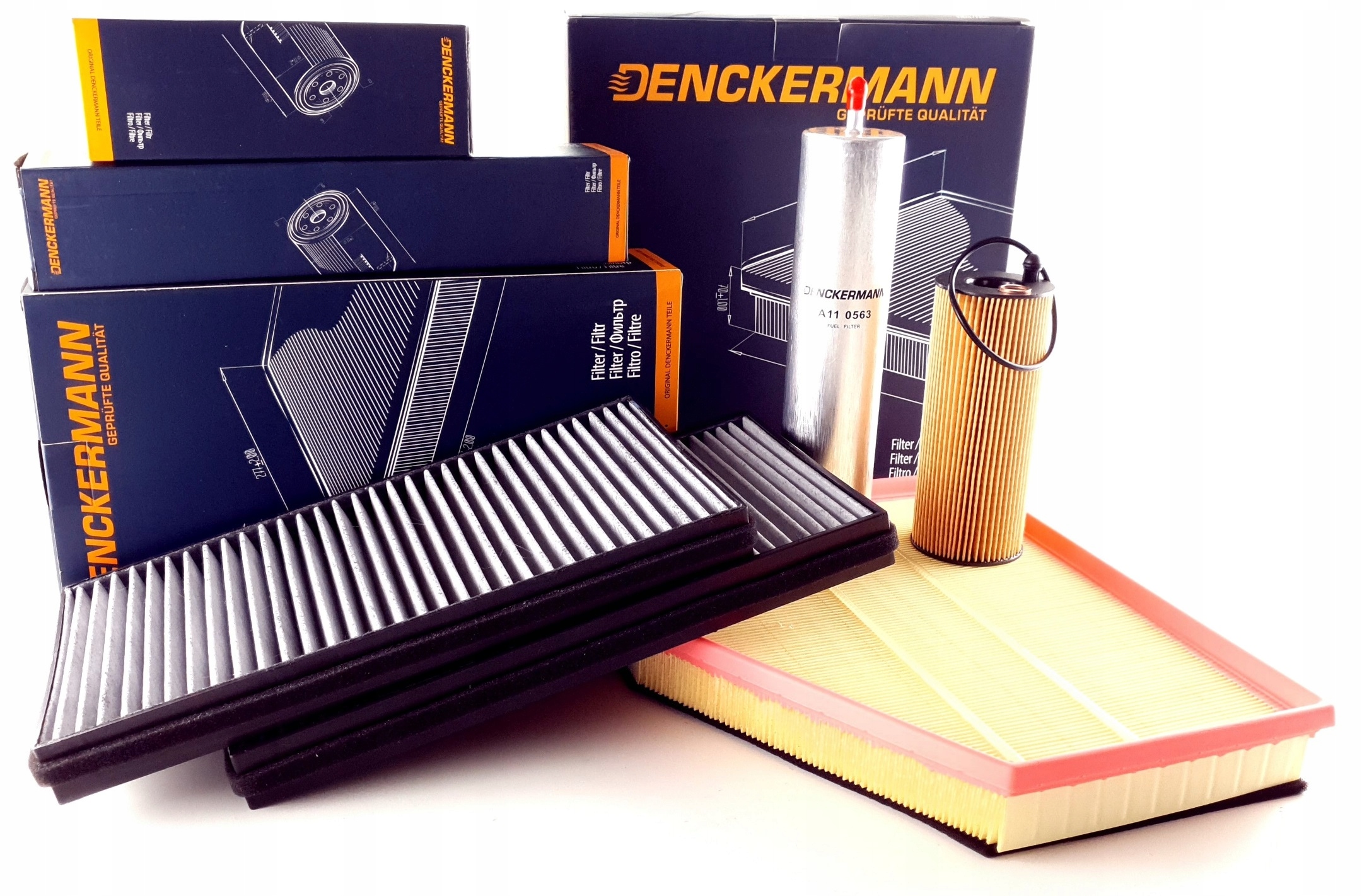 

Zestaw Filtrów Bmw 5 E60 E61 520d 130KW 177KM N47