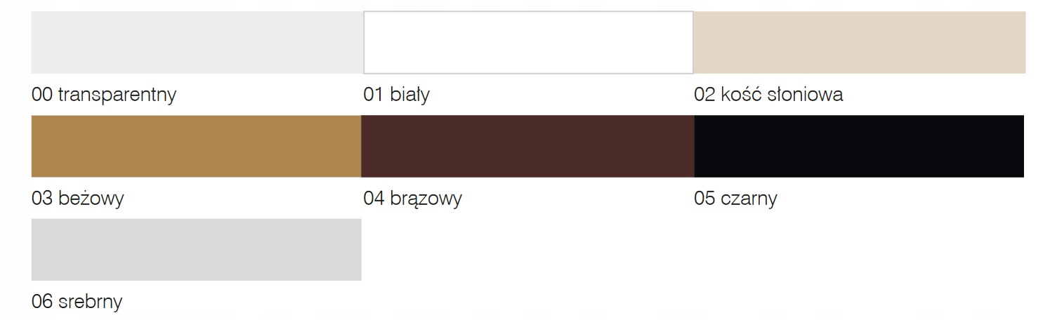 LISTWA USZCZELNIAJĄCA Przyblatowa RÓŻNE KOLORY Wysokość 25 mm