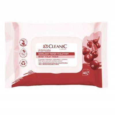 

Cleanic Papier toaletowy nawilżany Intimate 40 szt
