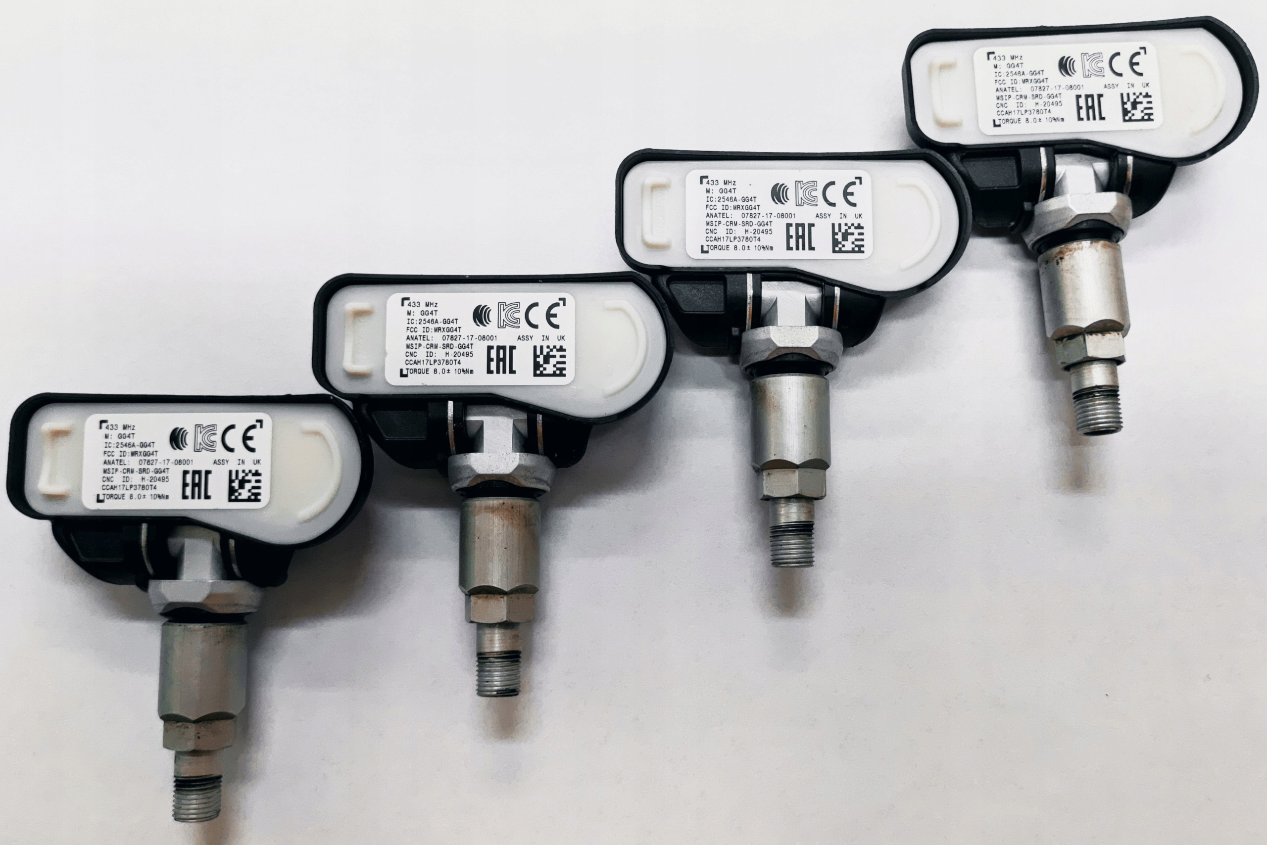 4x Czujnik ciśnienia TPMS Mercedes Schrader 3031 (C11)