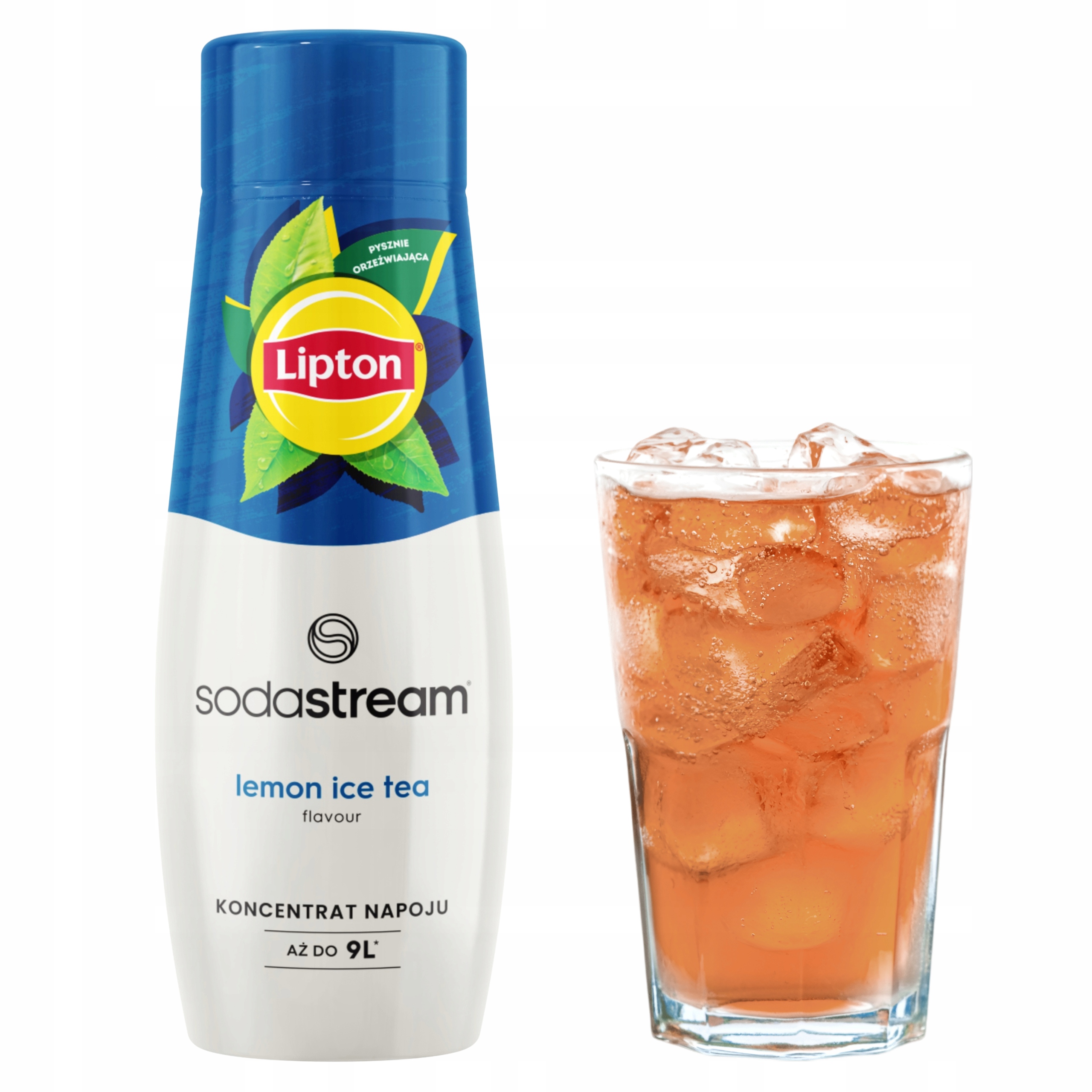 SYROP SODASTREAM LIPTON ICE TEA CYTRYNA KONCENTRAT DO SATURATORA WODY 440ML Marka SodaStream