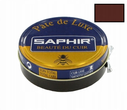

Saphir Pate de Luxe pasta do skór, 9 mahoń