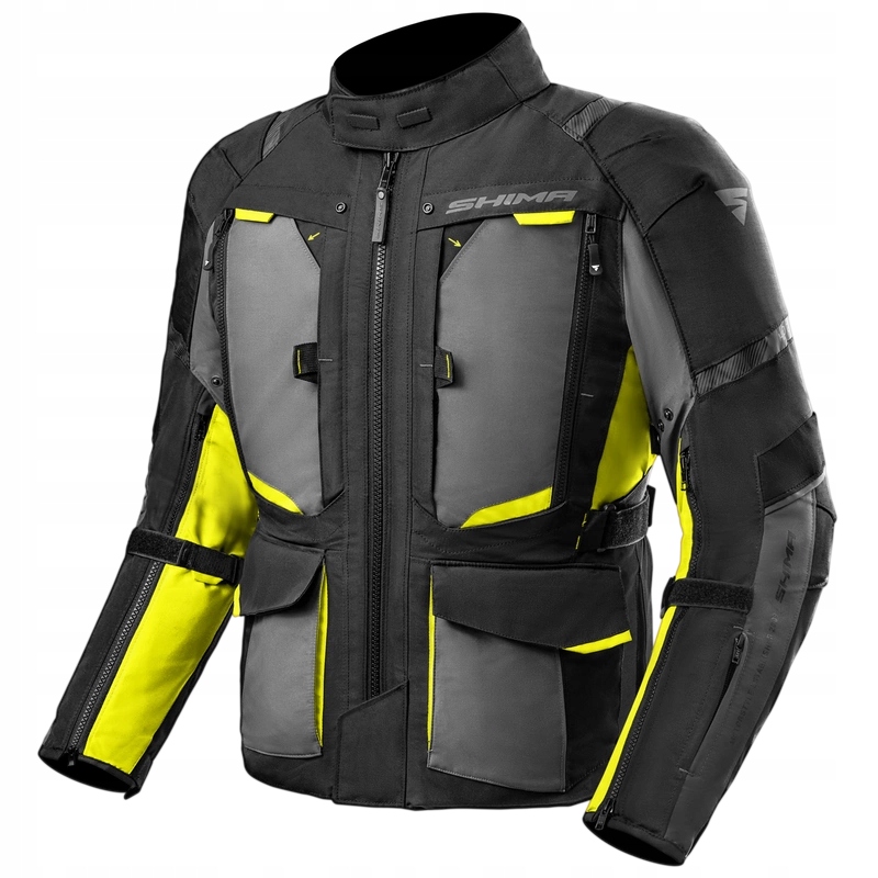 Motocyklová bunda Shima Hero 2.0 Fluo Grey Zadarmo