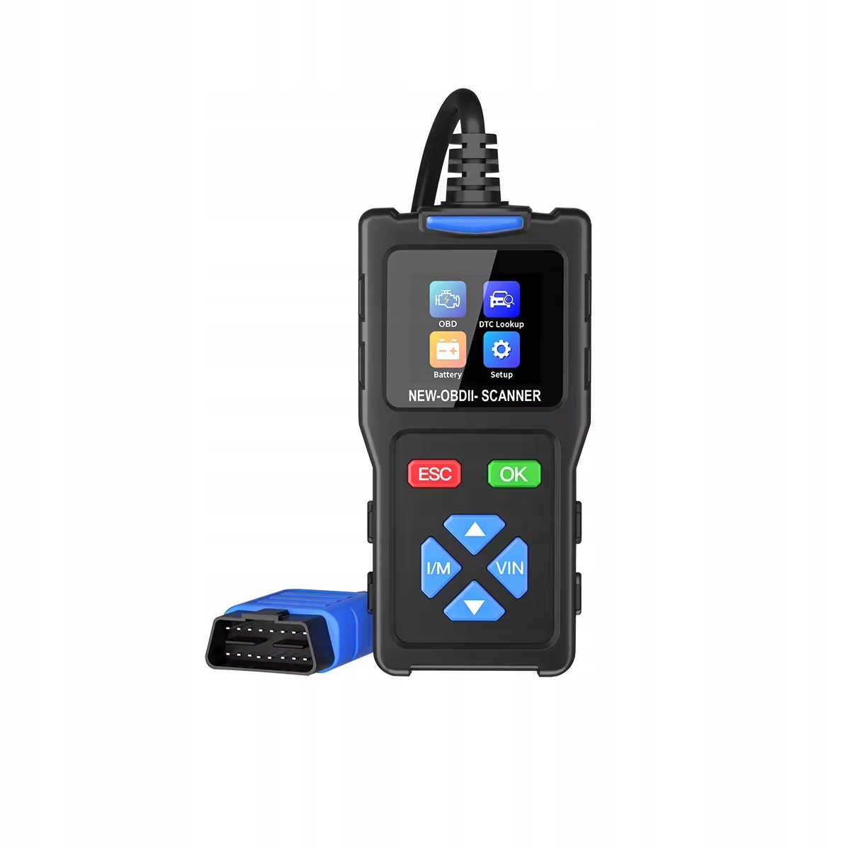 Tester Skener Diagnostické Rozhraní OBD2 T100 Polština Čtení Kódů Dtc